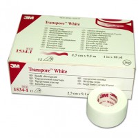 3M Transpore White Surgical Tapes 醫生易撕白膠布 (1534)